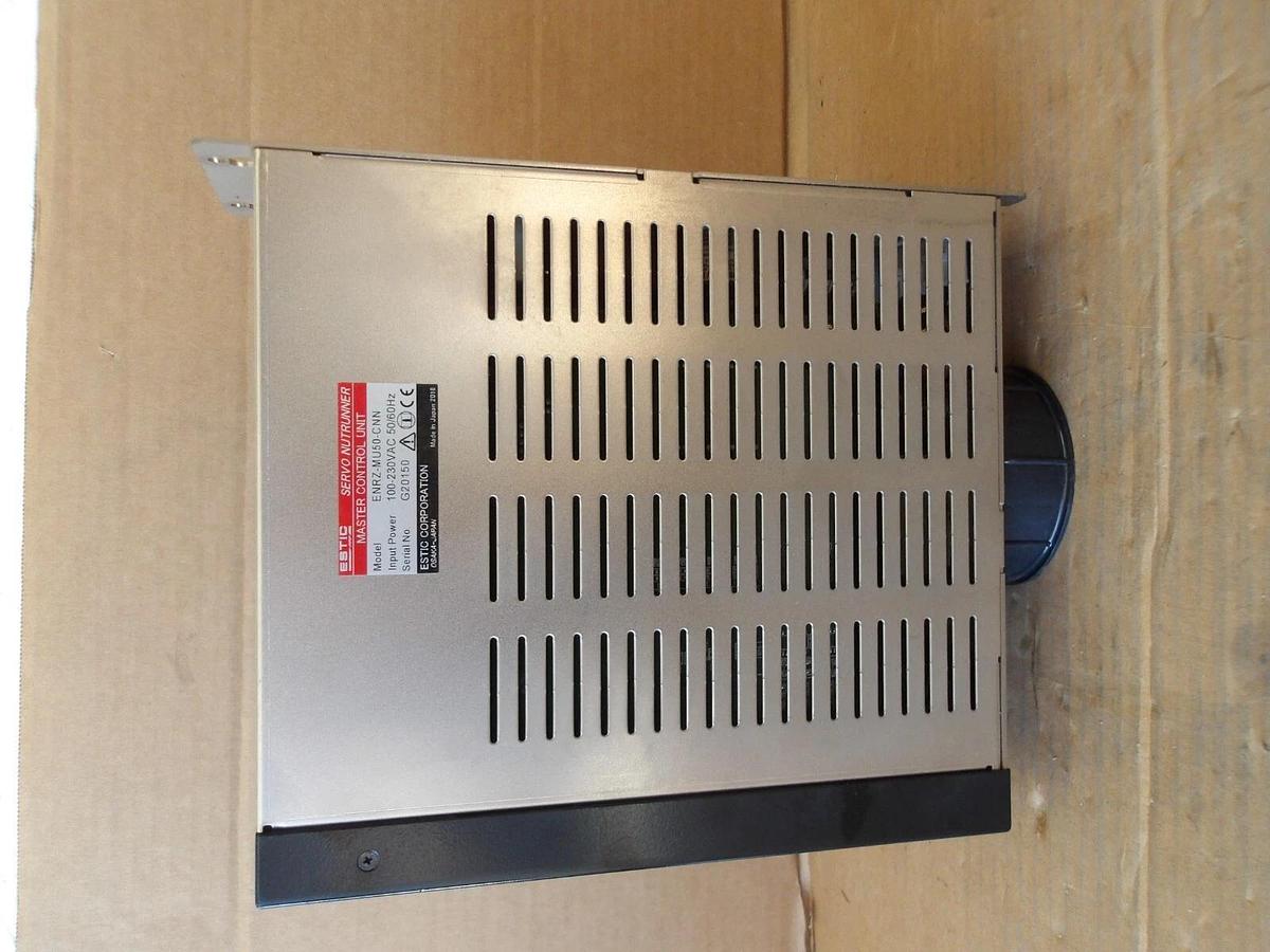 Used ESTIC NUTRUNNER ENRZ-MU50-CNN SERVO MASTER CONTROL UNIT, #11111205G USED