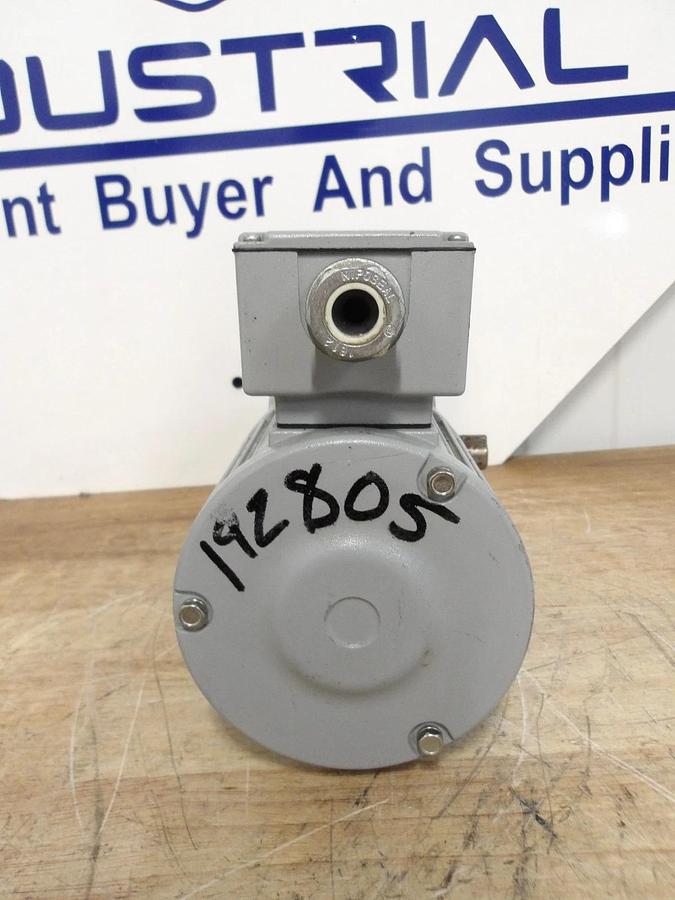 Used GTR F3F18L050-UTM010NAX INDUCTION GEARMOTOR, RATIO 50:1, #5281026G NEW
