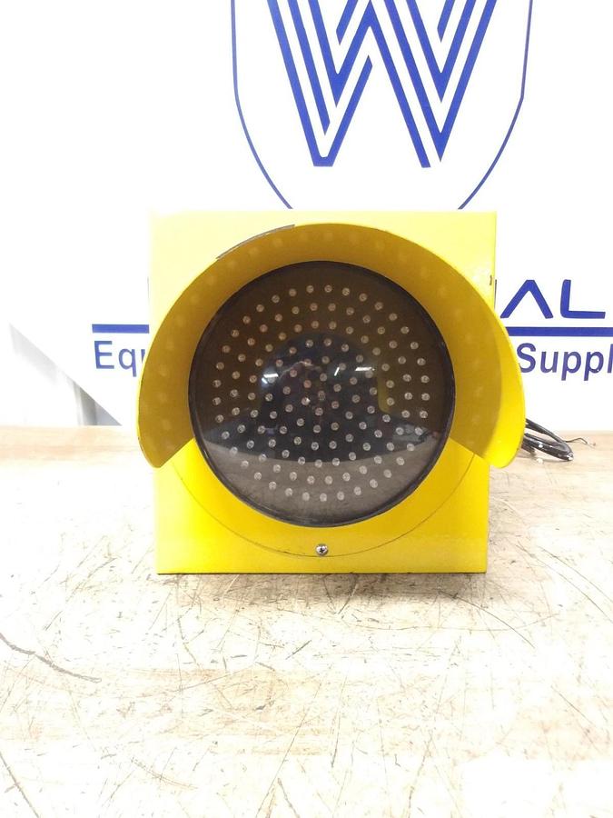 Used LUMASTROBE LX-129-ACV WARNING LIGHT 8", #313115G NEW