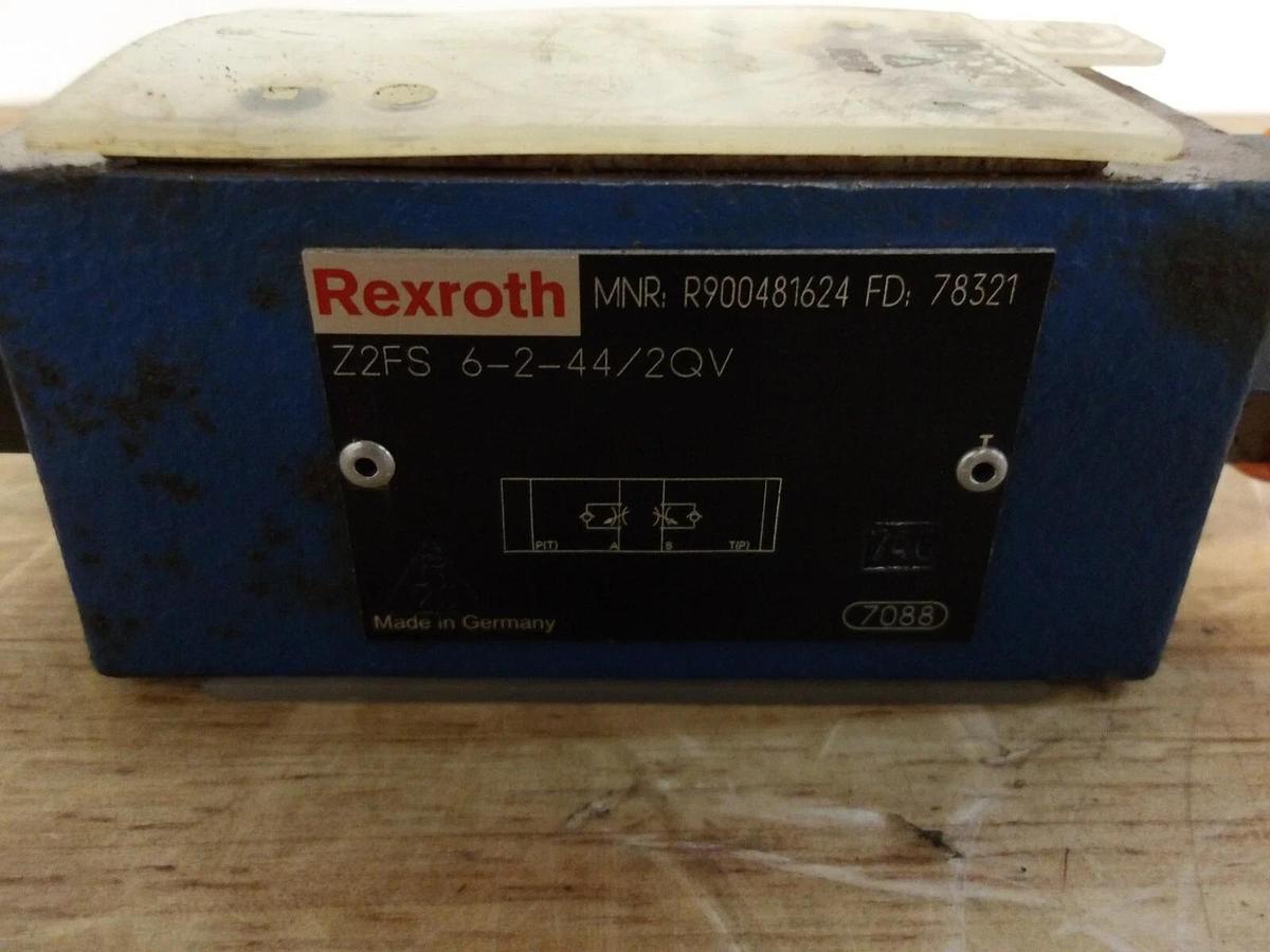 Used REXROTH Z2FS 6-2-44/2QV HYDRAULIC BLOCK, #36310G NEW