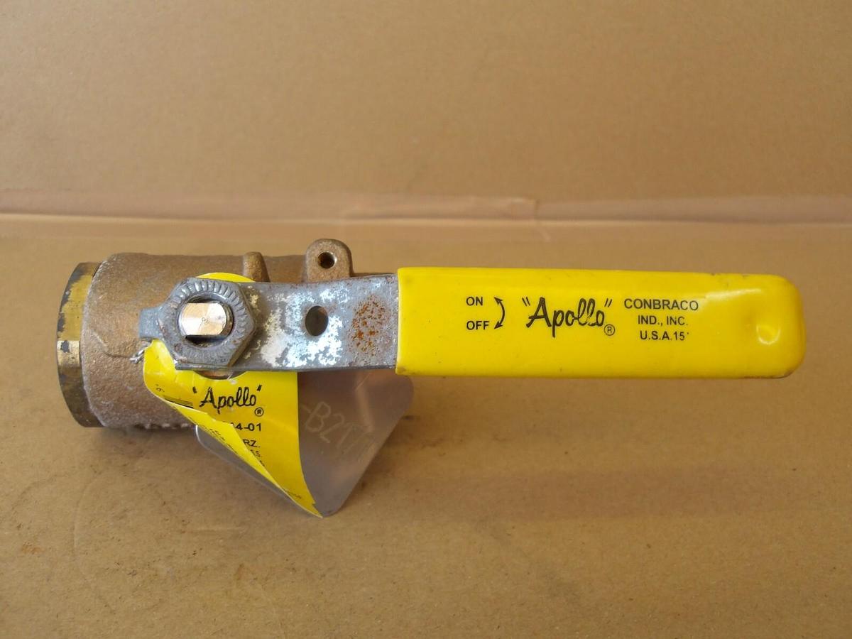 Used APOLLO 3/4" BRASS BALL VALVE, #610300G NEW
