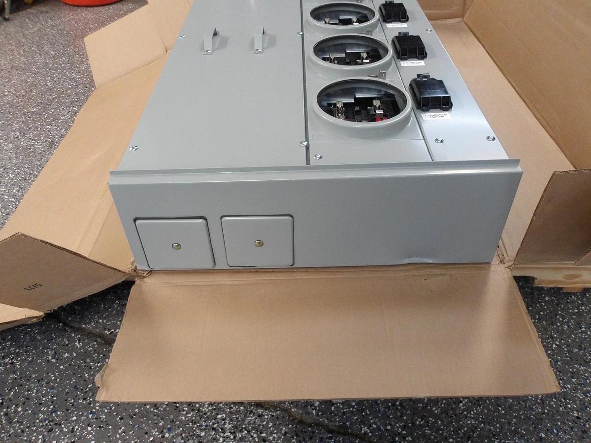 SIEMENS 4 GANG WP SERIES METERING SYSTEM WP4411RJ, #6121143G NIB