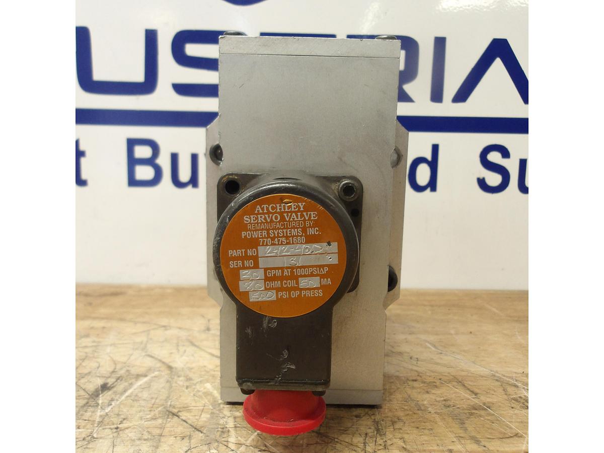 Used ATCHLEY 242-402 SERVO VALVE, #831935G USED
