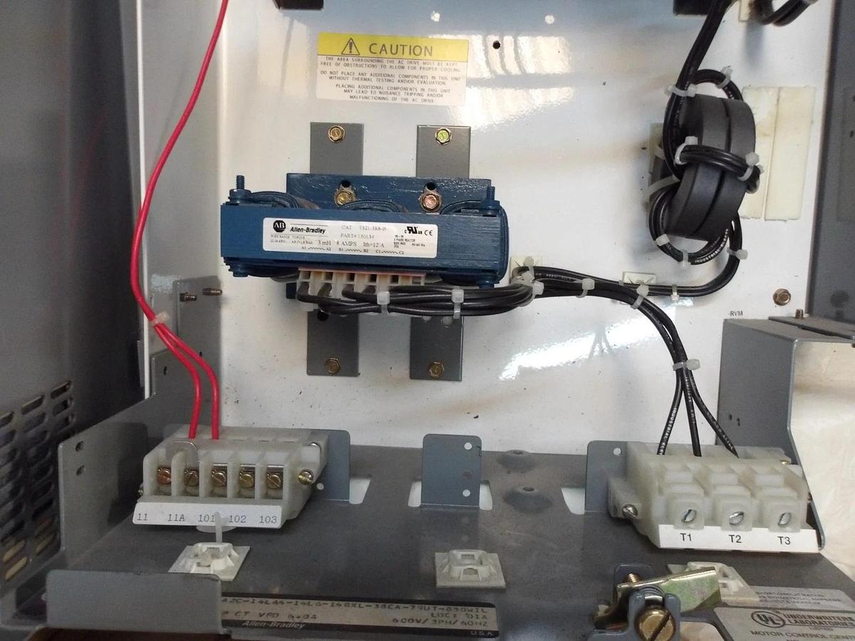 Used ALLEN BRADLEY 1336F CENTERLINE BUCKET W/ 3 HP DRIVE, #1030230G USED