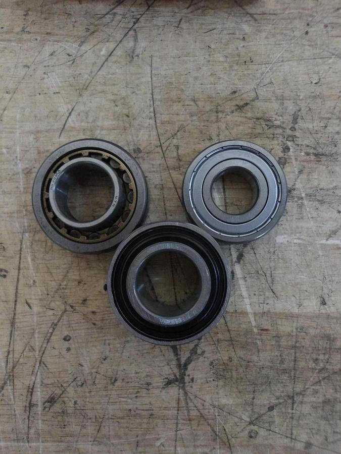 Used SKF BEARINGS (MISC. LOT OF 7) 6204-2ZJEM, 6004-2RSJEM, #99815G NEW