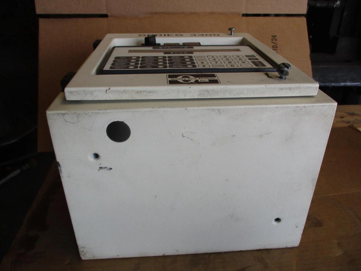 Used QUALITY FIRST 551AB1C SYSTEMS TEST BOX, #7101254J USED