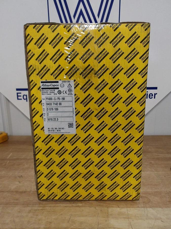 POWER FOCUS ATLAS COPCO 1 NUTRUNNER CONTROLLER PF4000-G-PB-HW, #3261005G NIB
