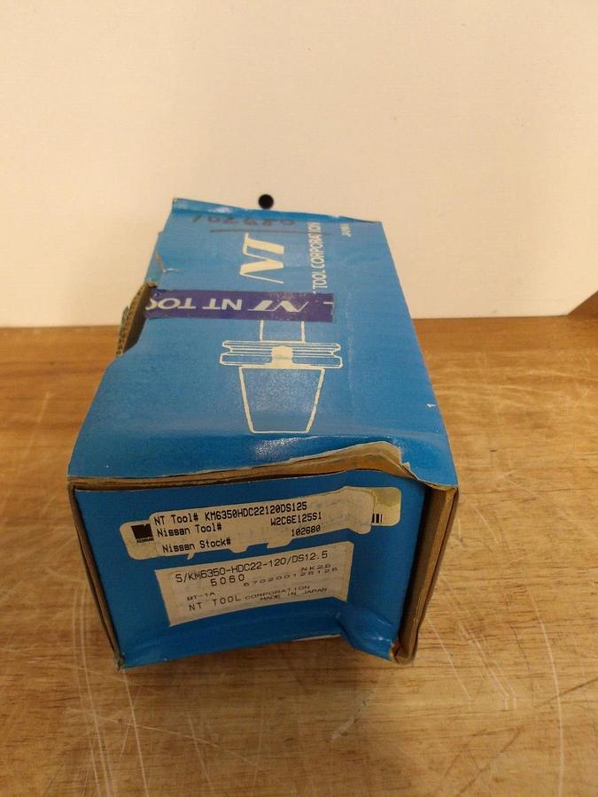 NT S/KM6350-HDC22 MACHINE TOOL HOLDER, #314256G NIB