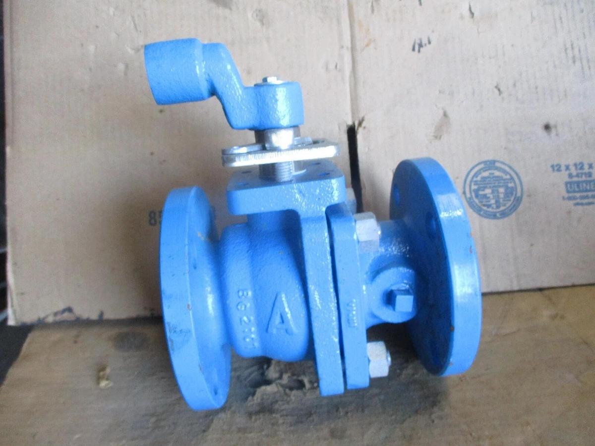 AMERICAN 2" IRON BALL VALVE 3700, #73846J NIB