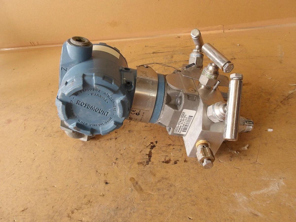 Used ROSEMOUNT 3051 TRANSMITTER, #626253G USED