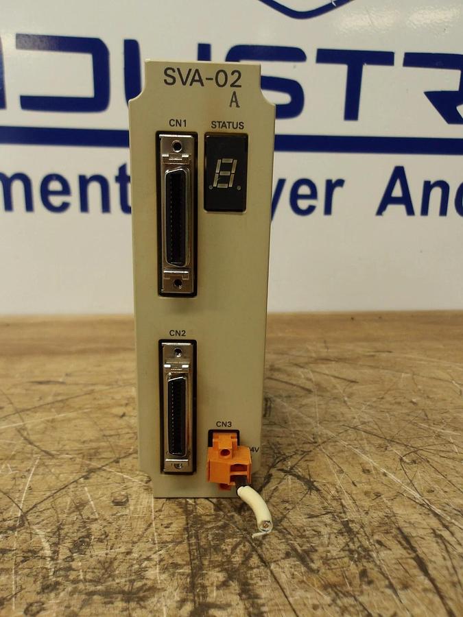 Used YASKAWA SVA-02 SERVO CONTROL MODULE JEPMC-MC220A-2AXIS, #1229914G USED