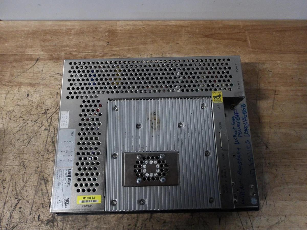 Used DIGITAL PRO-FACE UI7622-R-TYI SCREEN, 100/240 V, #55918G PARTS ONLY