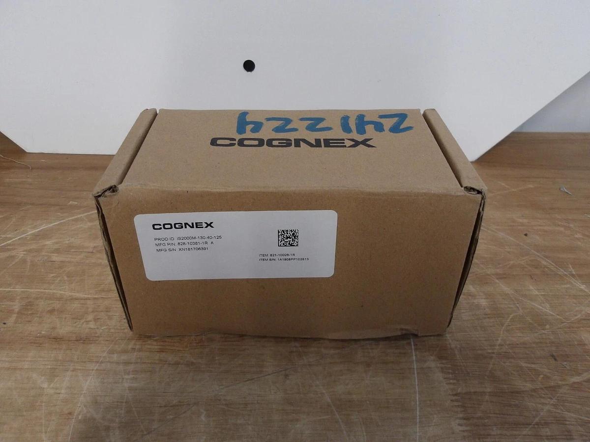 COGNEX 828-10381-1R_A INSIGHT VISION SENSOR, #2241048G NIB