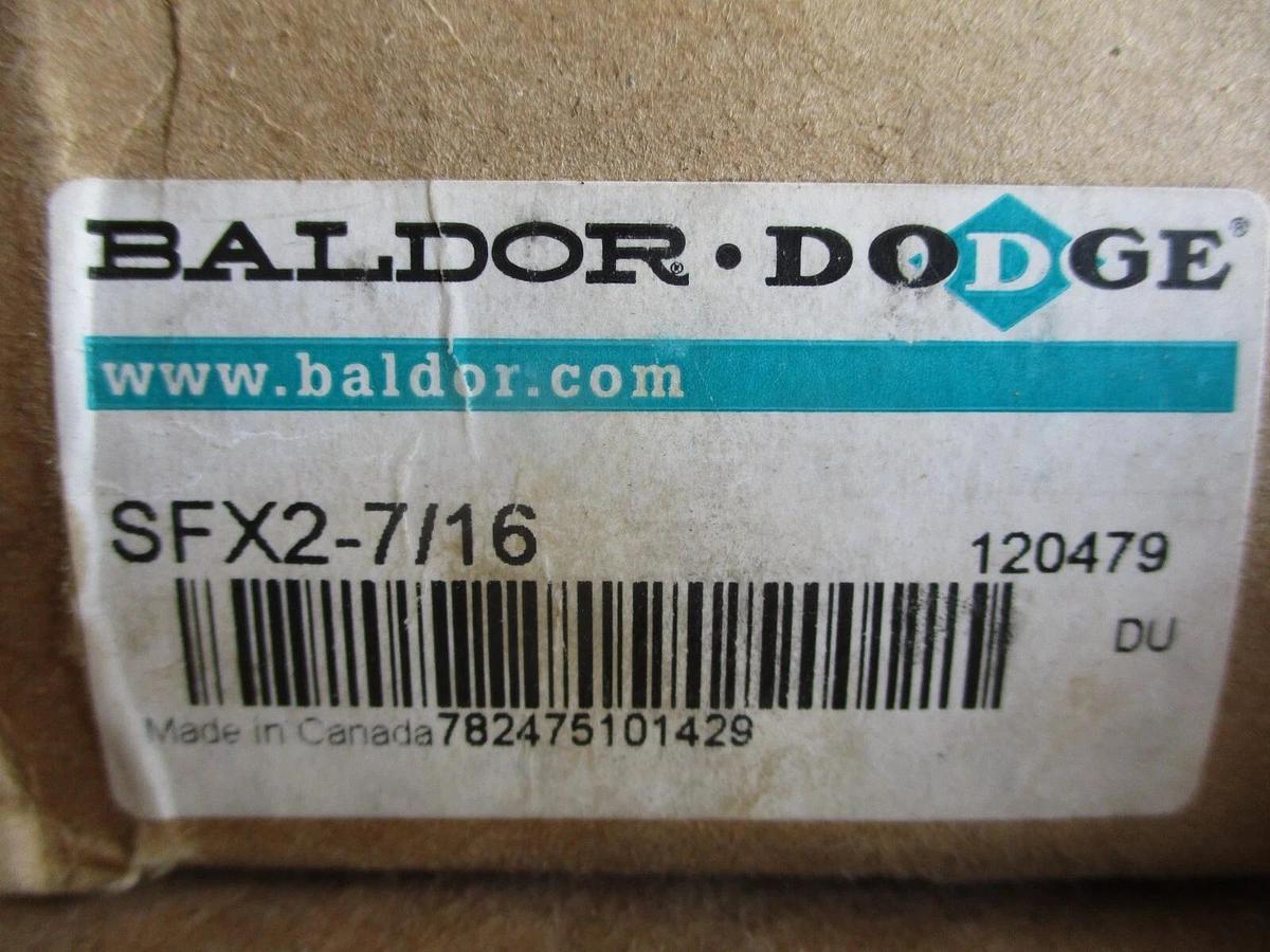 BALDOR - DODGE 120479 BUSHING SFX2-7/16, #4151133J NIB