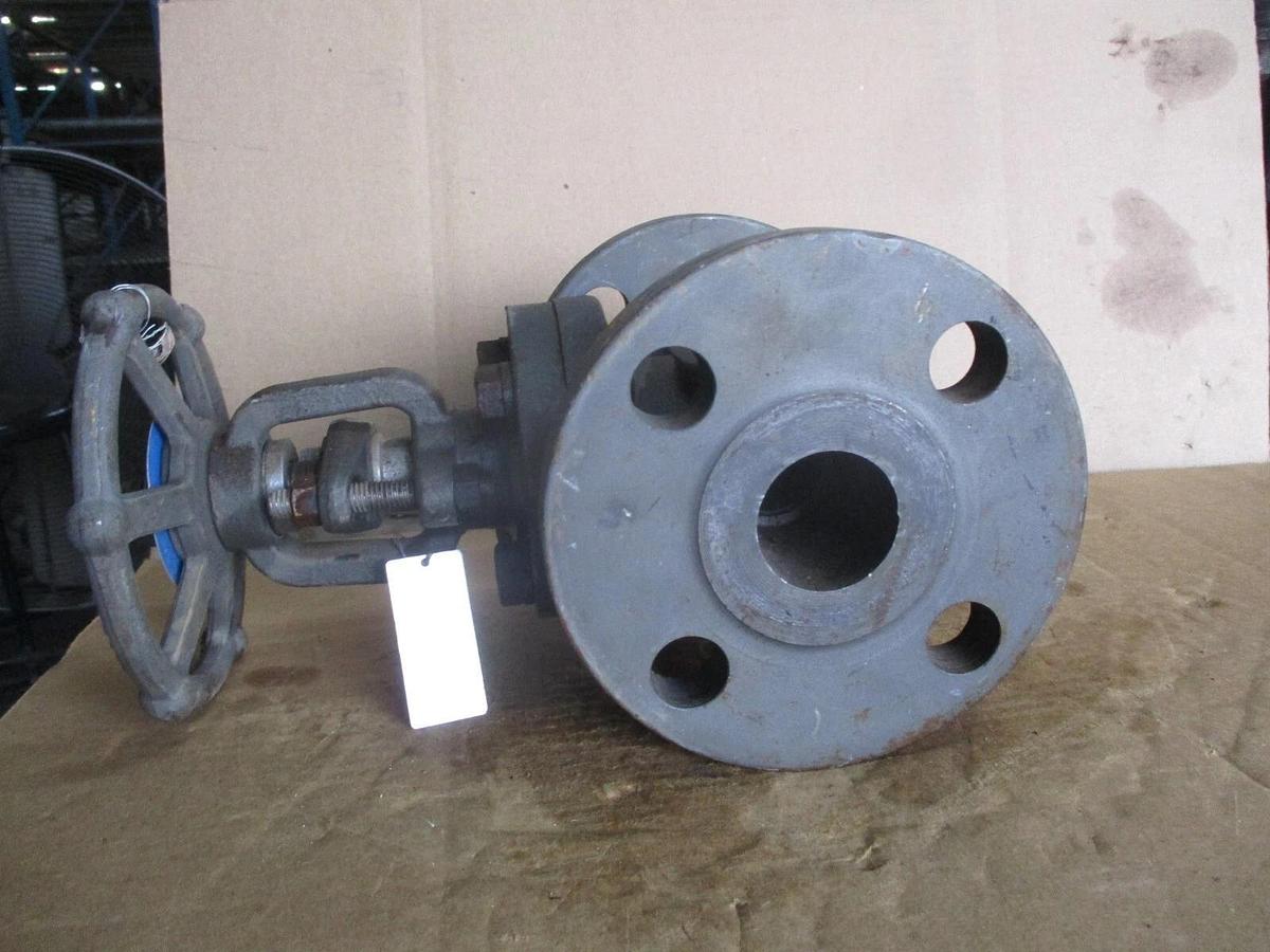 Used VOGT 1-1/2" IRON GATE VALVE, #68901J NEW