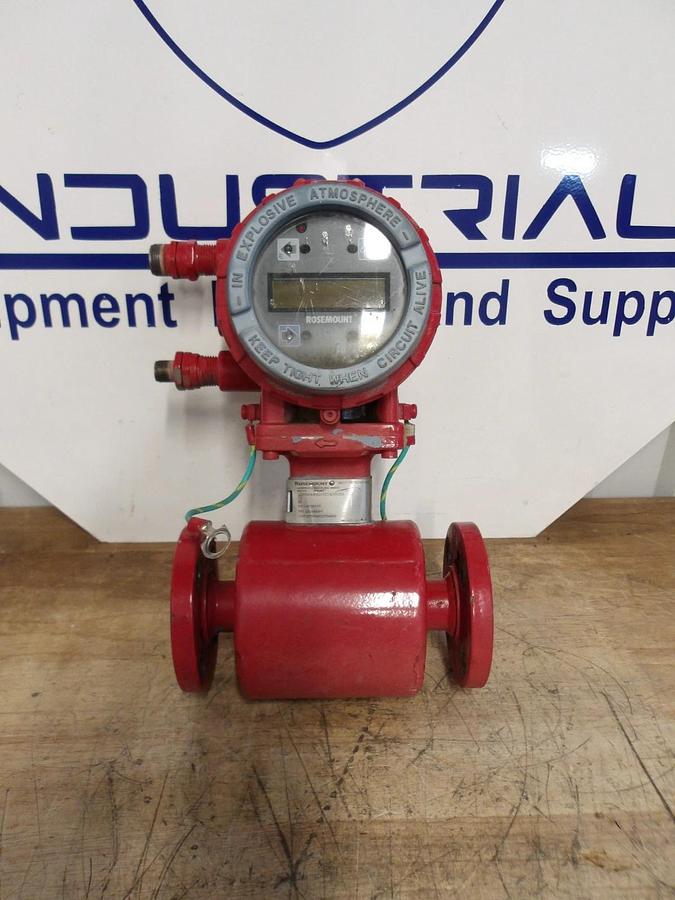 Used ROSEMOUNT 870SAA010C1M0N5B3 MAGNETIC FLOW TUBE 3/4", #1141146G USED