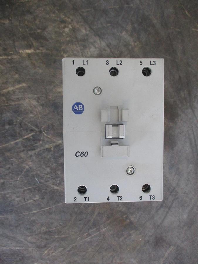 Used ALLEN BRADLEY 100-C60 60 CONTACTOR, #33939J USED