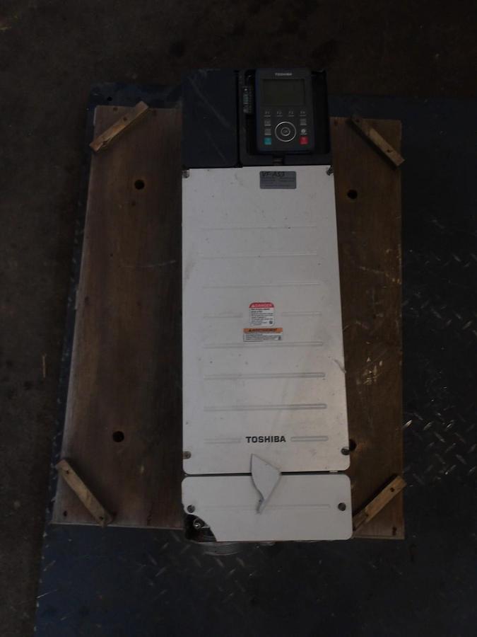 Used TOSHIBA VFAS3-4220PC DRIVE, 35 KVA, 30 HP, #7231151G PARTS ONLY