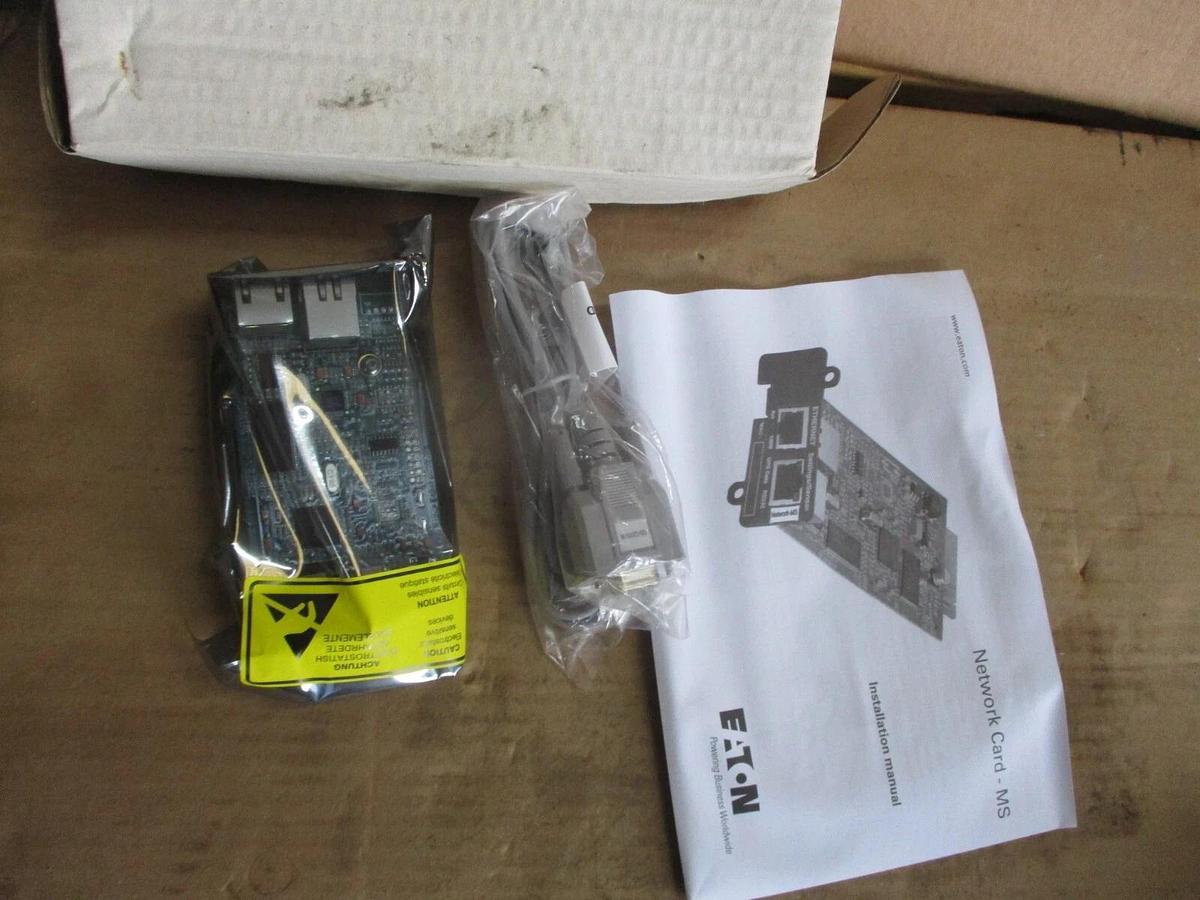 EATON MS 710-00255 NETWORK CARD, #79332J NIB