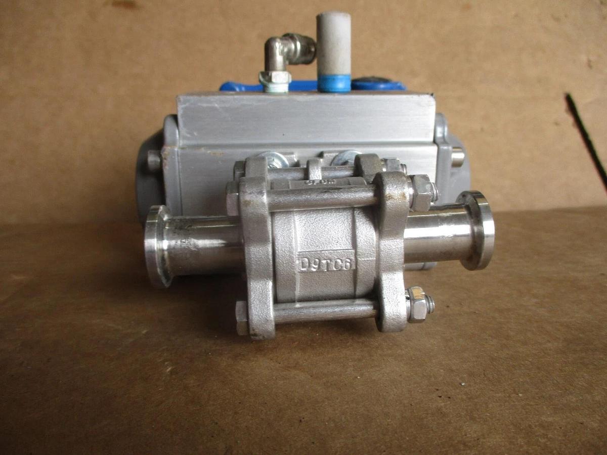 Used KI 1" STAINLESS CONTROL BALL VALVE, #410426J USED
