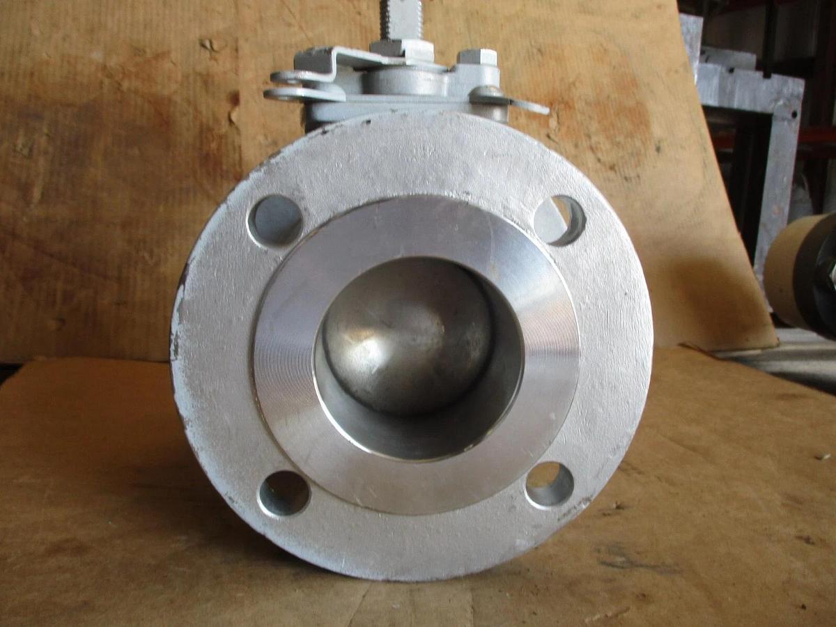Used TCI 3" STAINLESS BALL VALVE (NO HANDLE) #917151J USED