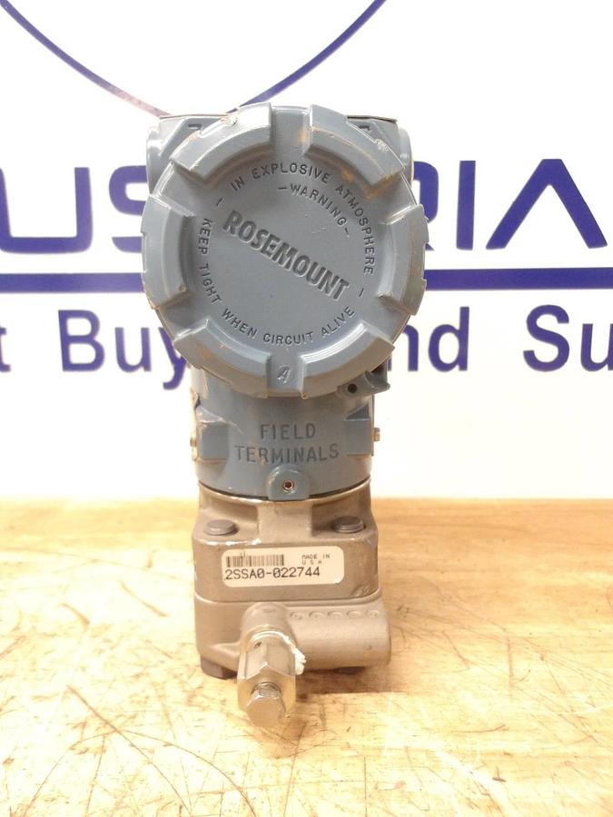 Used ROSEMOUNT 3051 PRESSURE TRANSMITTER, #4101105G USED