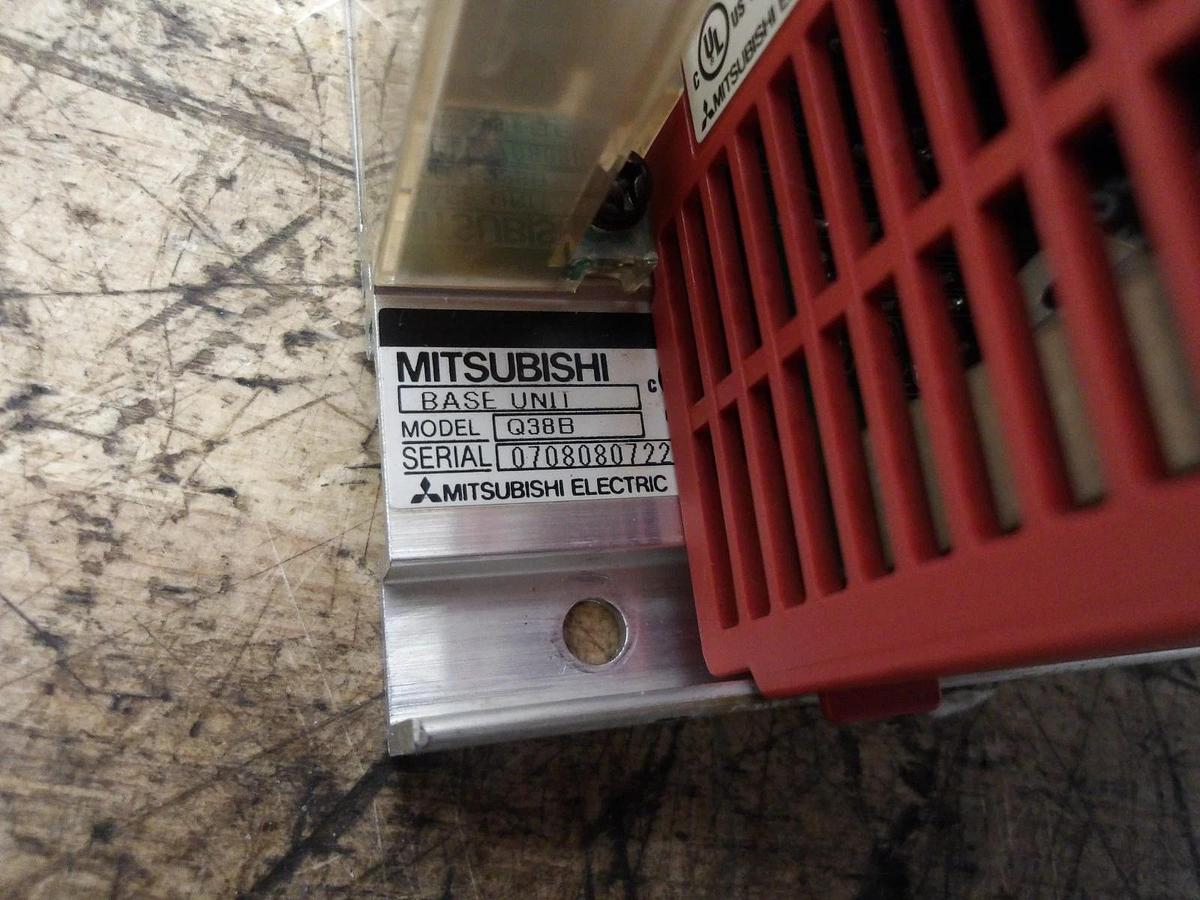 Used MITSUBISHI G38B RACK & CARDS, #119917G USED