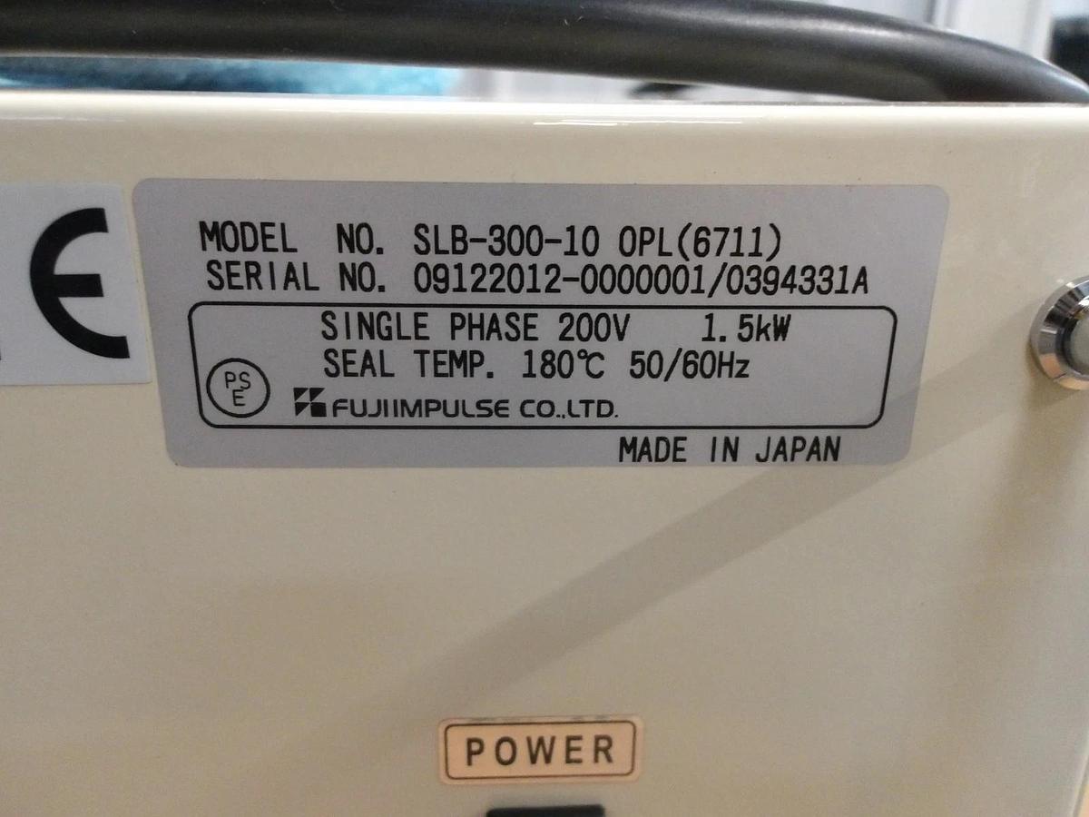 FUJI IMPULSE SLB-300-10 OPL(6711) SEAL BAR CONTROLLER, #610216G NIB