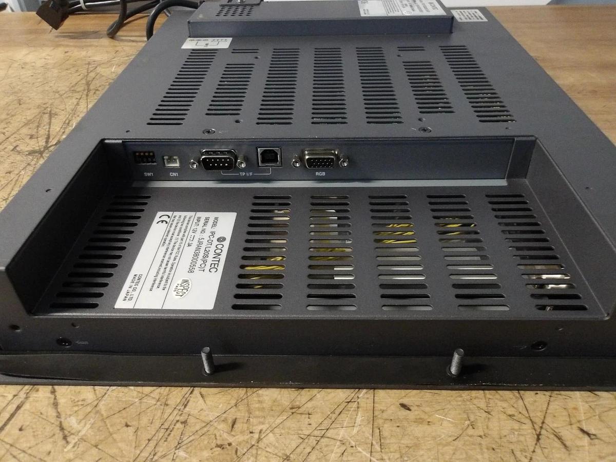 Used CONTEC IPC-POA200/12-02 IPC MONITOR, #1217155G USED (AS IS)