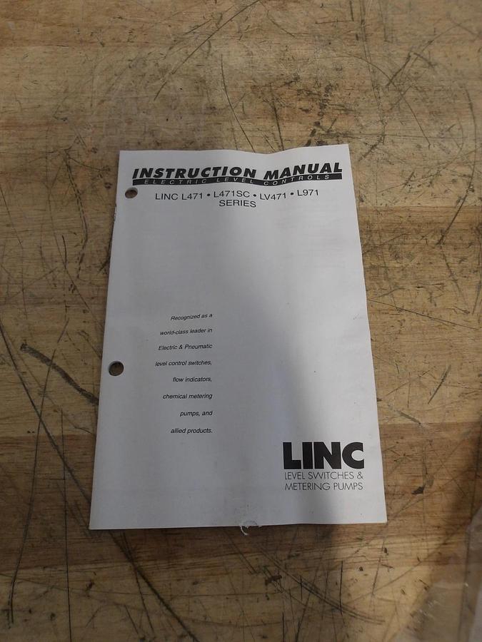 MILTON ROY L-471-01-05-OPTION-406 LINC FLOAT SWITCH, #1151145GJW NIB
