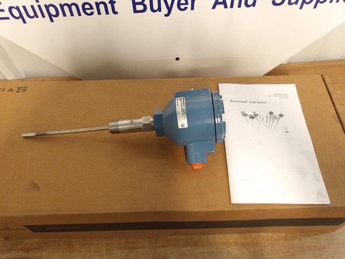 ROSEMOUNT 214C SENSOR TRANSMITTER, #3181019G NIB