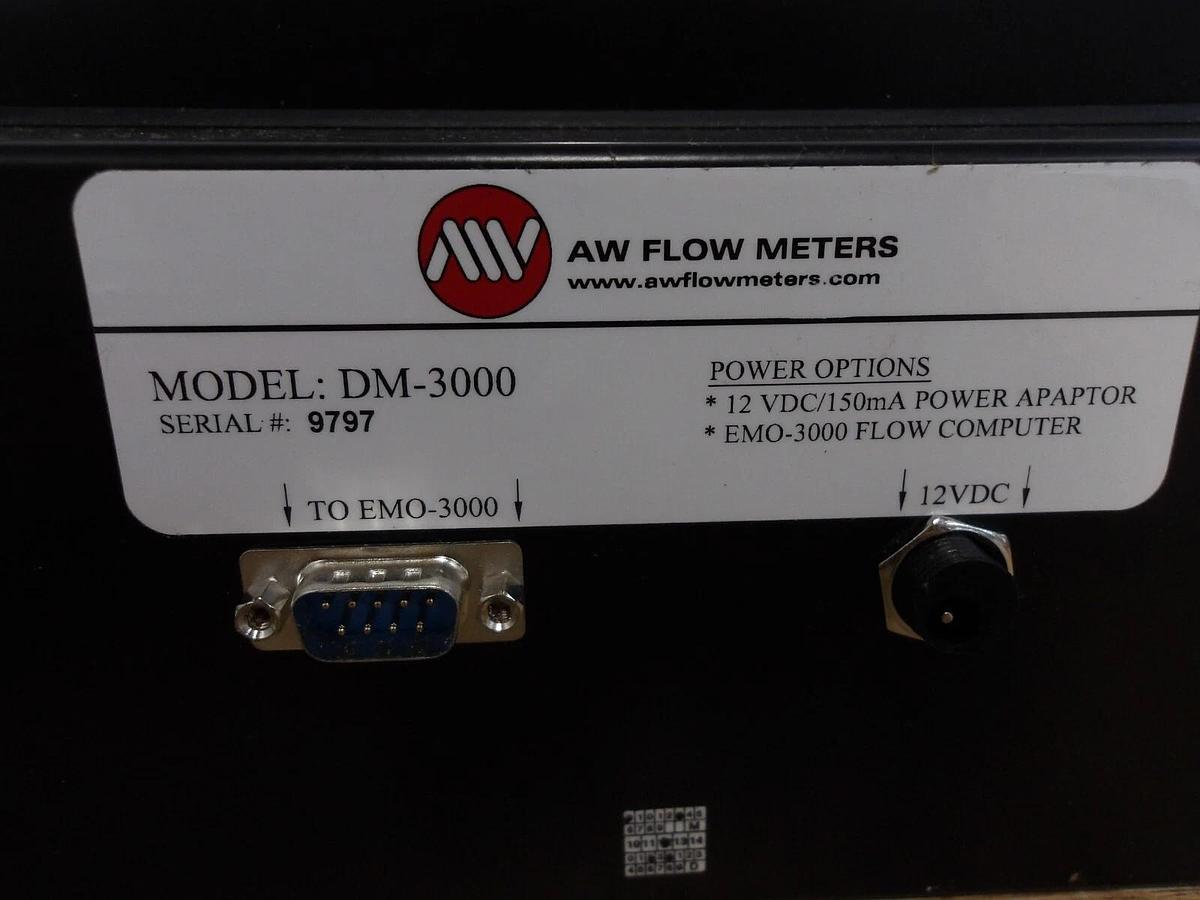Used AW DM-3000 MULTI CHANNEL FLOW COMPUTER, #313147G NEW