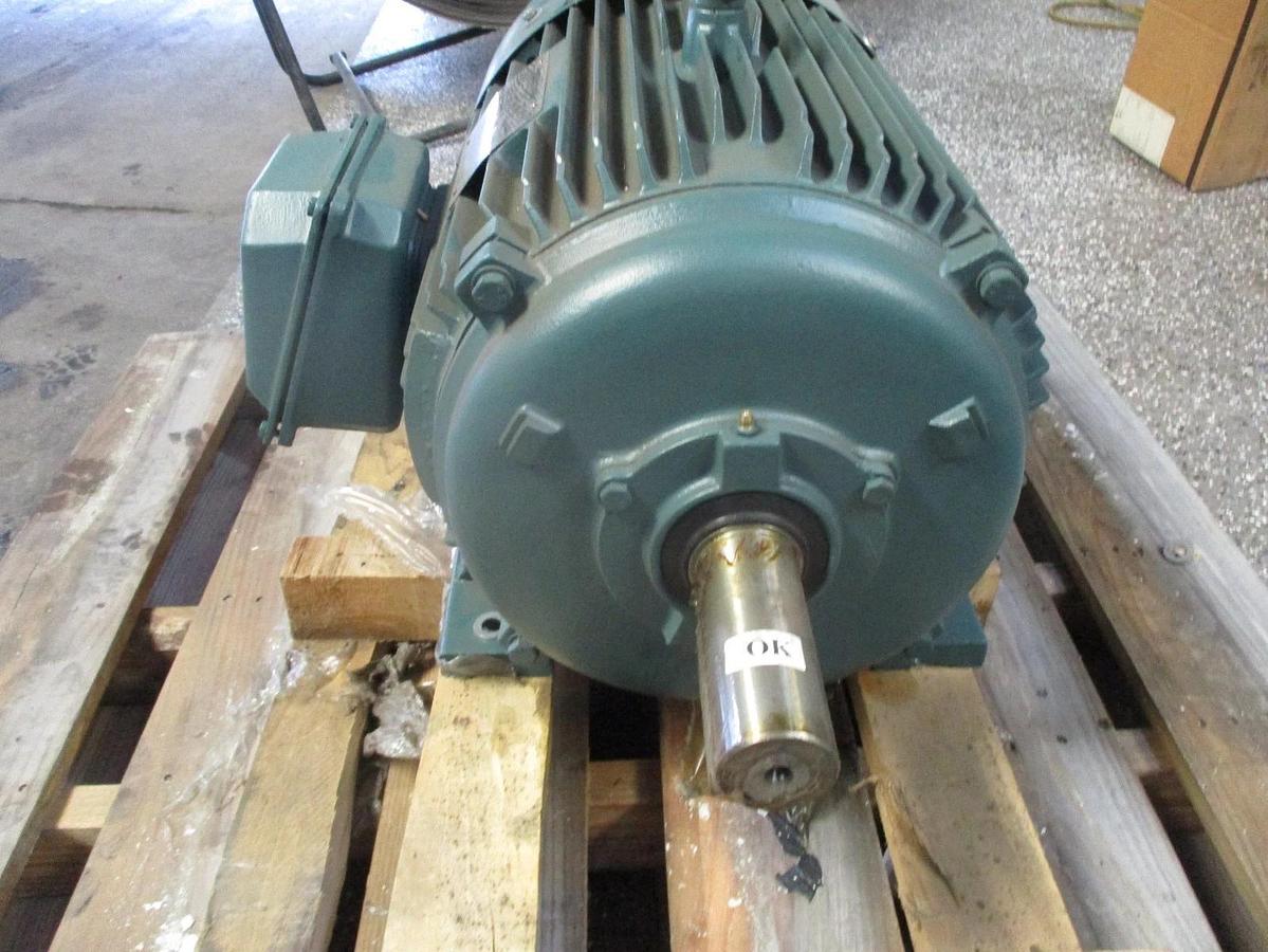 Used LEESON 30 25 HP MOTOR, FR 286T, 1770 1480 RPM, #691000J NEW