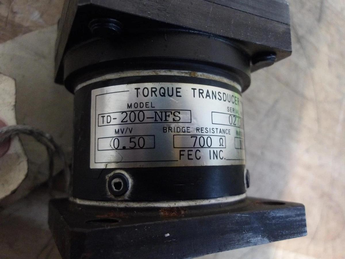 Used FEC NFT-202RM1A-S NUTRUNNER, #78320G USED