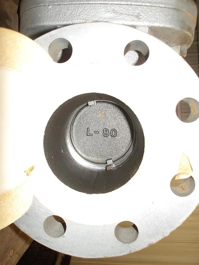 Used KITZ 3" DUCTILE IRON GATE VALVE 10K-80/FC, #714938G NEW
