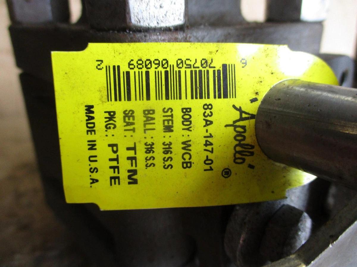 Used APOLLO 1-1/2" STEEL BALL VALVE 83A-147-01, #751027J NEW