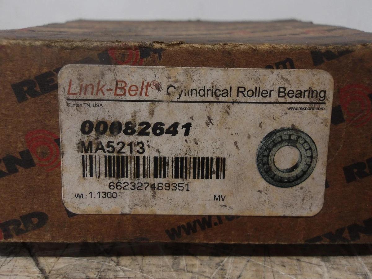 REXNORD 00082641 LINKBELT CYLINDRICAL BEARING 2-1/2" BORE, #812131G NIB