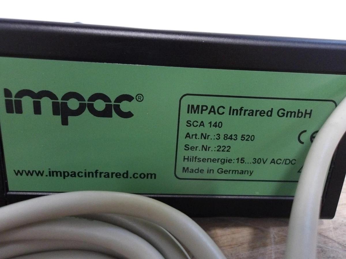 Used IMPAC PYROMETER SCA140 INFRARED UNIT, #5151025G NEW
