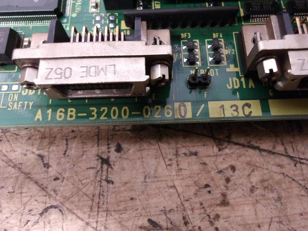 Used FANUC POWERMATE RACK & CPU A16B-3200-0260/13C, #116933G USED