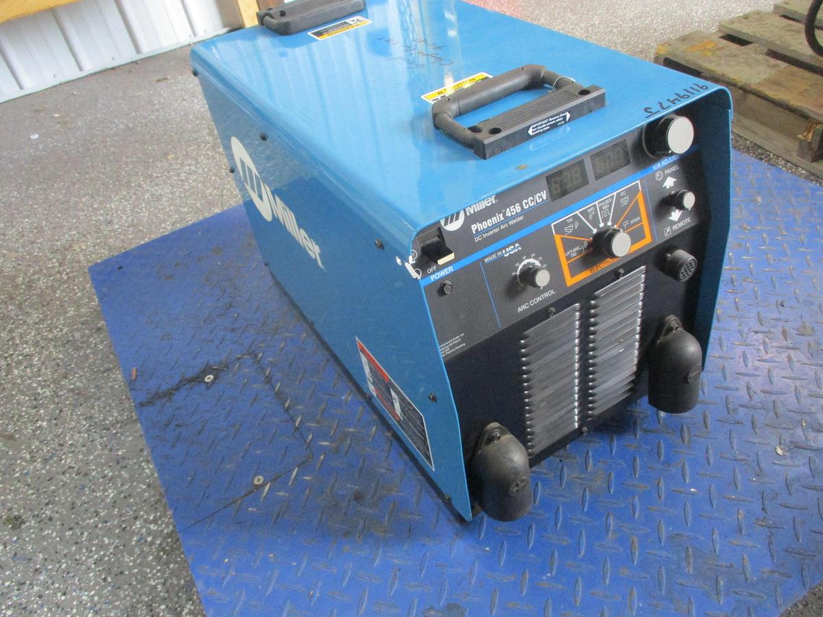 Used MILLER PHOENIX 456 CC/CV DC INVERTER ARC WELDER
