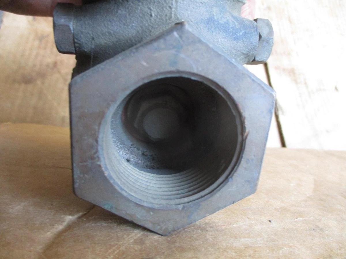 Used WALWORTH 1-1/4" BRONZE CHECK VALVE, #917336J NEW