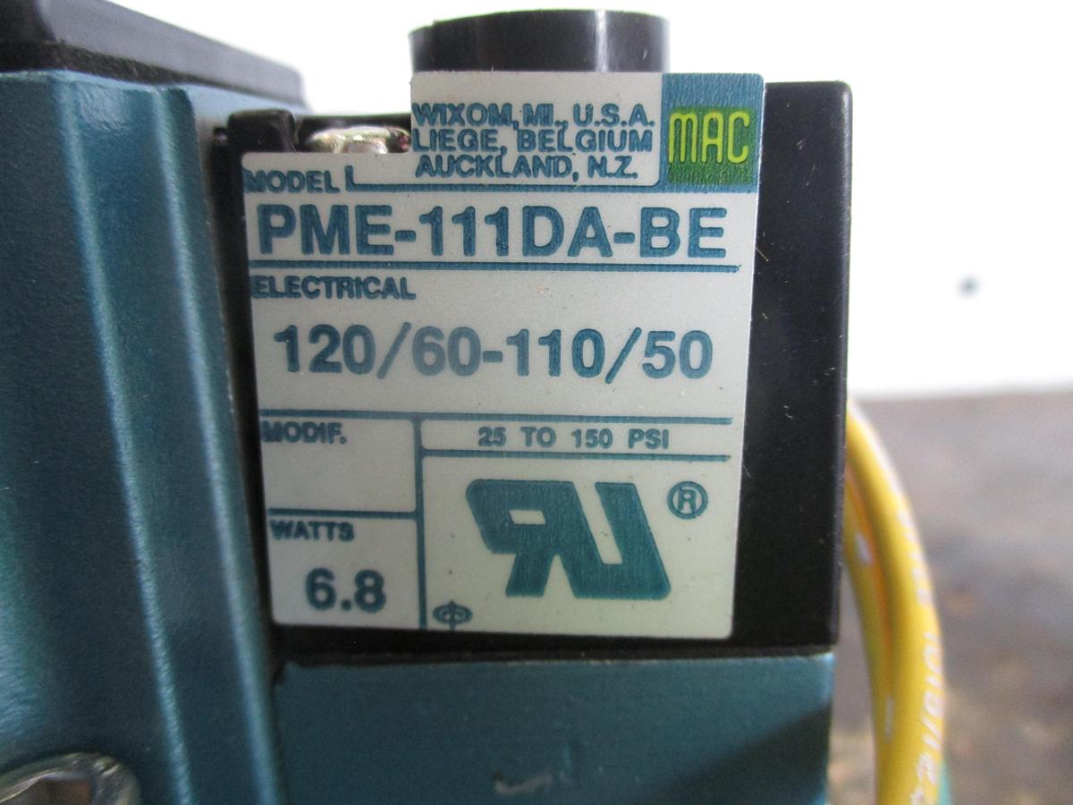 MAC 6311D-311-PM-111DA SOLENOID VALVE