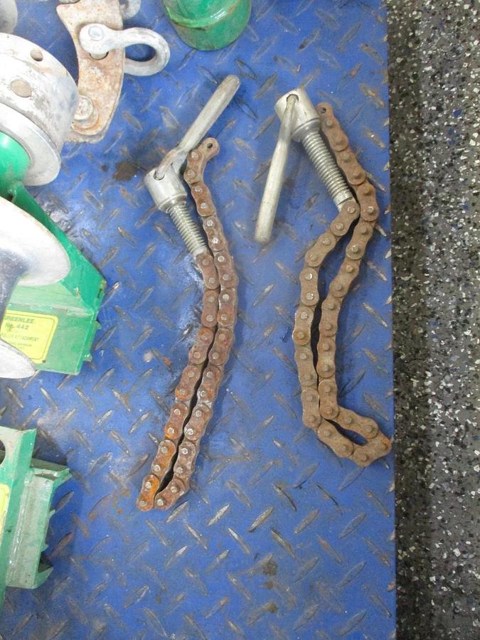 Used GREENLEE (2) BOXS W/ ASSORTED PARTS, #310153J USED