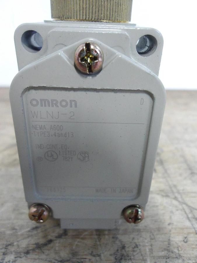 OMRON WLNJ-2 LIMIT SWITCH, #7291120G NIB