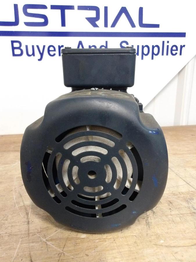 Used LEESON IEC .25 HP METRIC MOTOR, FR D71, 1100/900 RPM, 230/460/400 V, #5281108G N