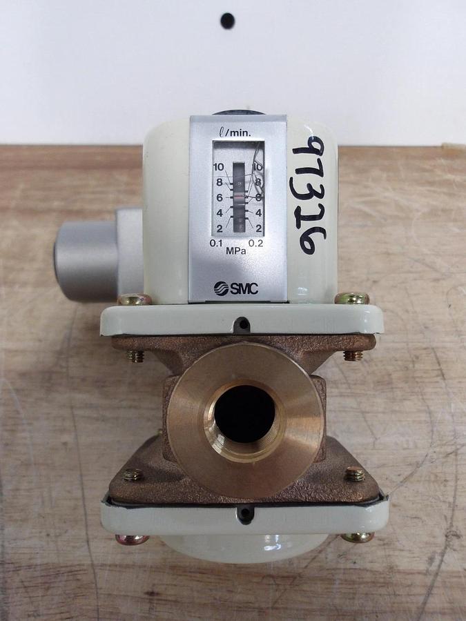 Used SMC 1FW510-03-66 FLOW SWITCH 1/2", #429227G NEW
