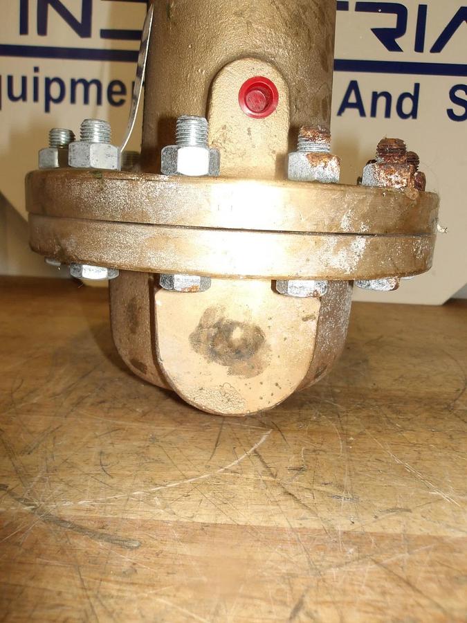 Used CASHCO 3/4" BRASS REGULATOR 123:RY/RY/5, #922305G NEW