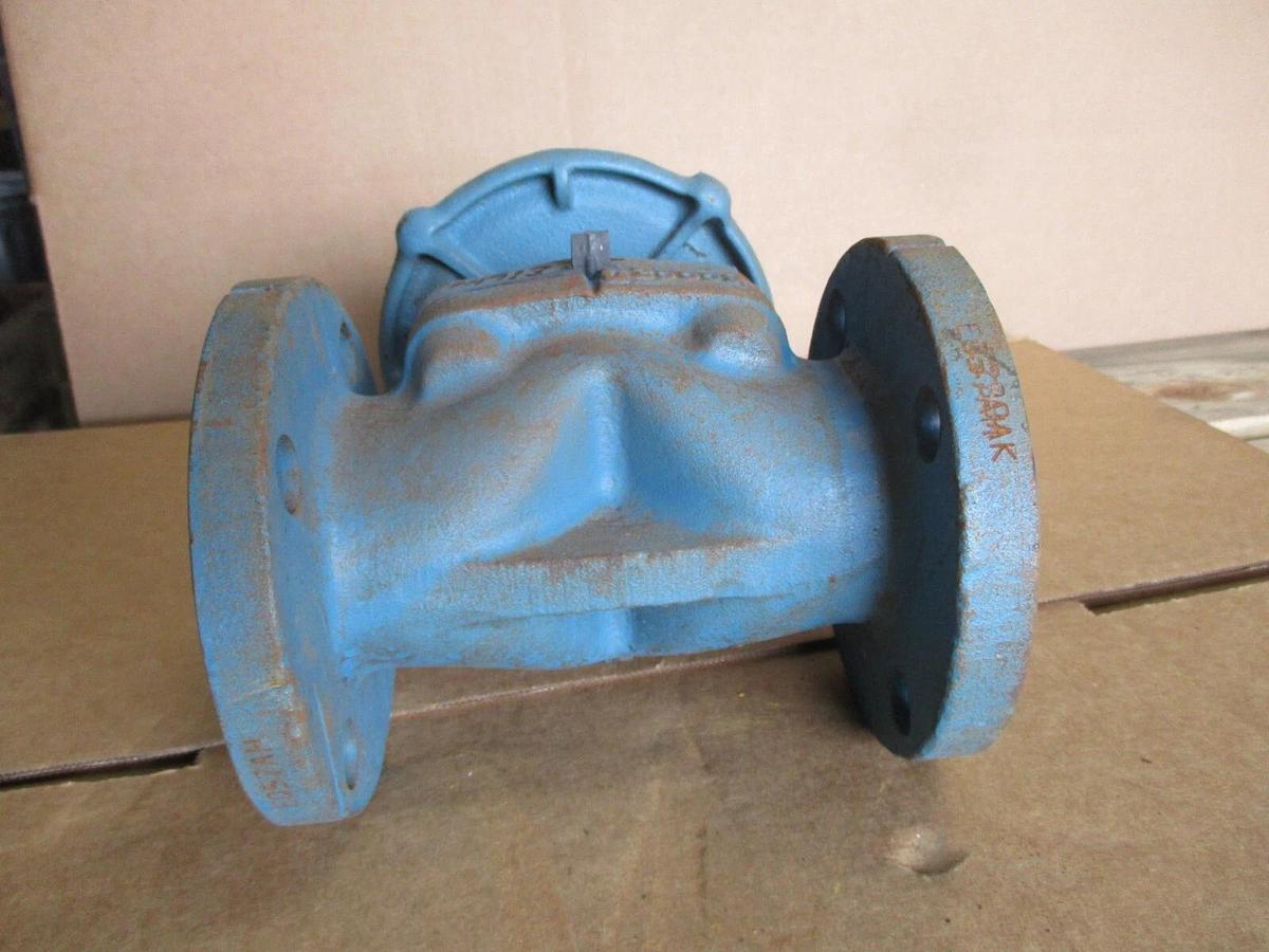 Used DOW 2" LINED STEEL DIAPHRAGM VALVE, #49137J NEW