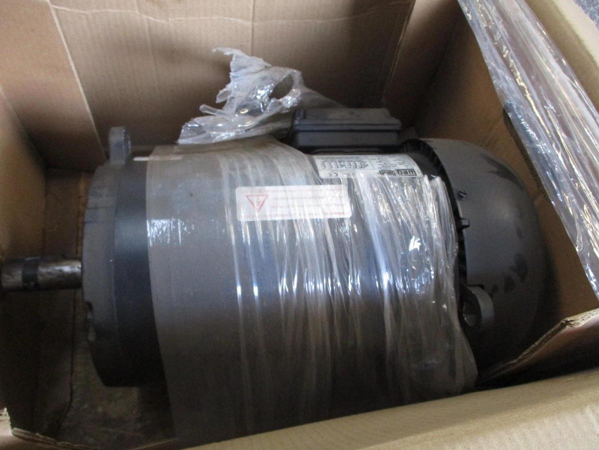 WEG 3 HP MOTOR, FR 182/4T, 208-230/460 V, 1765 RPM, #69842J NIB
