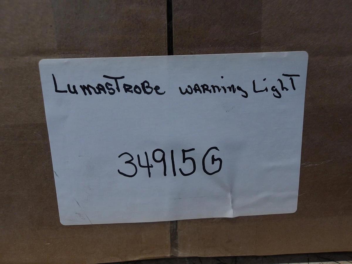 LUMASTROBE LX-129-ACV TRAFFIC WARNING LIGHT 8", #34915G NIB